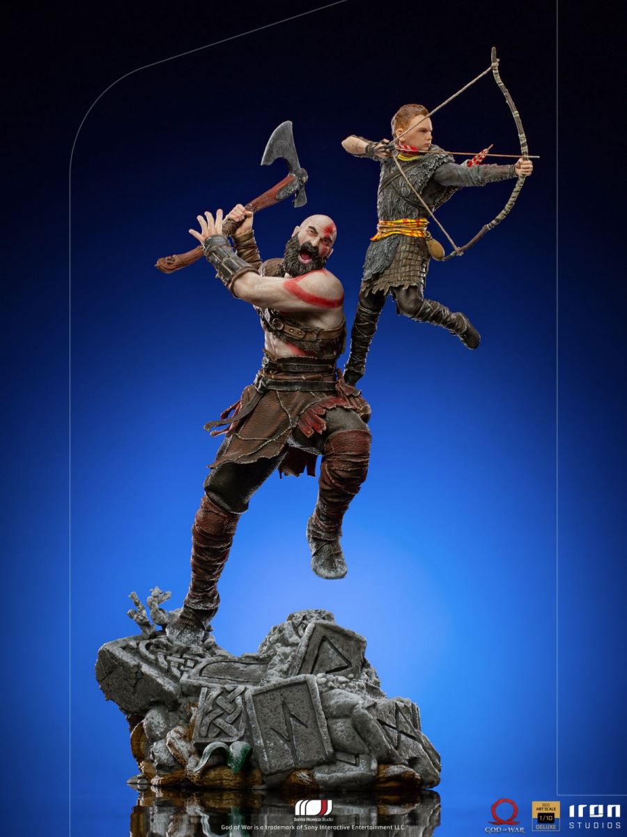 Kratos and Atreus BDS Art Scale 1/10 - God of War