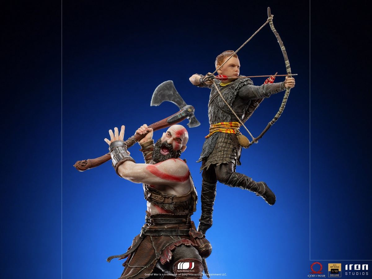 Kratos and Atreus BDS Art Scale 1/10 - God of War