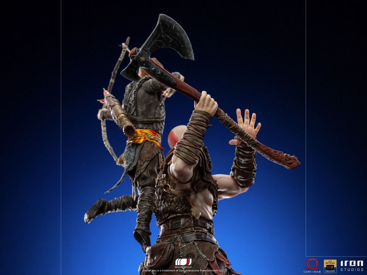 Kratos and Atreus BDS Art Scale 1/10 - God of War