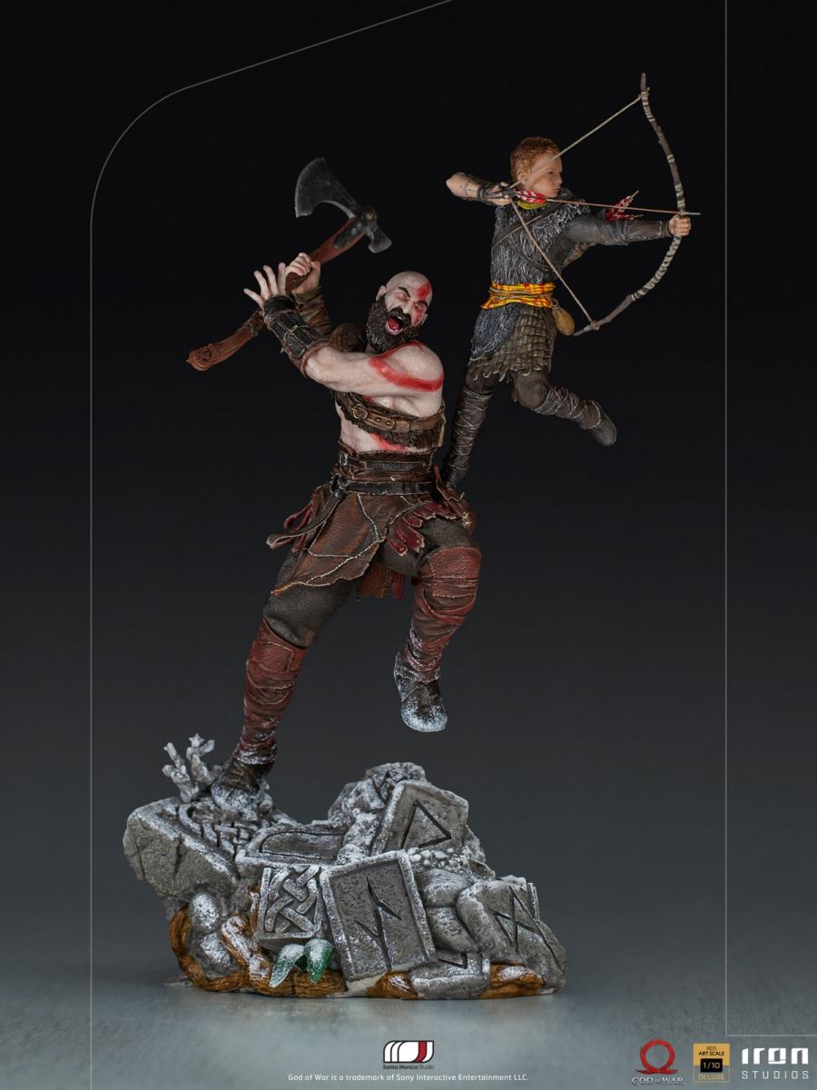 Kratos and Atreus BDS Art Scale 1/10 - God of War