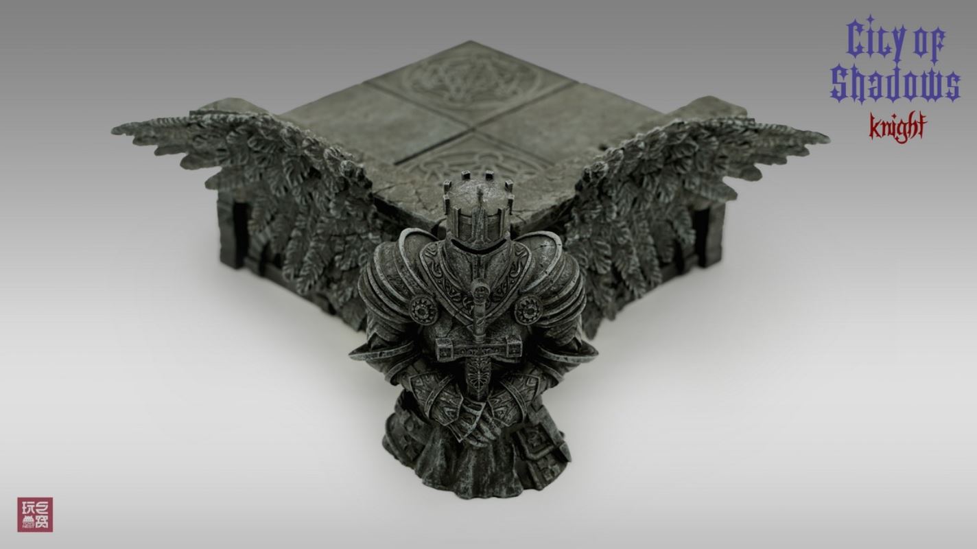 City of Shadows: Knight & Angel of death Diorama