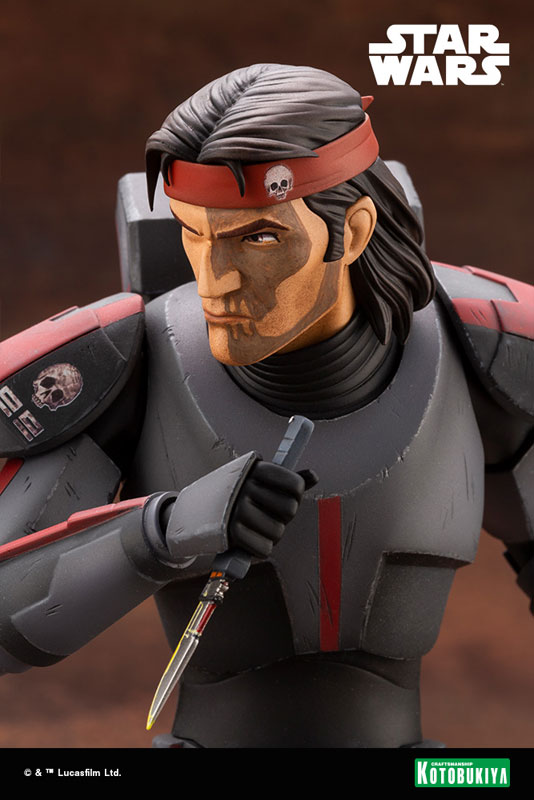 ARTFX Star Wars Bad Batch Hunter THE BAD BATCH 1/7