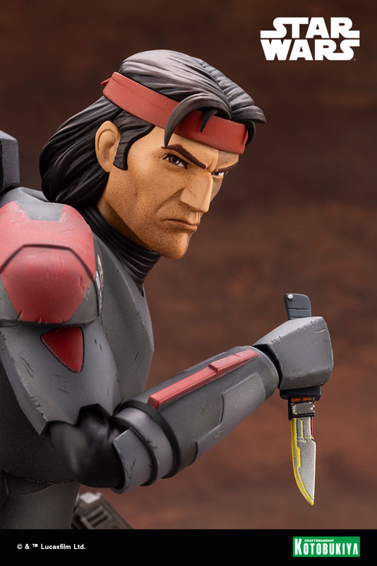 ARTFX Star Wars Bad Batch Hunter THE BAD BATCH 1/7