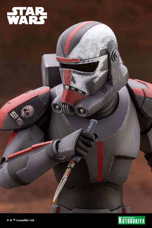 ARTFX Star Wars Bad Batch Hunter THE BAD BATCH 1/7