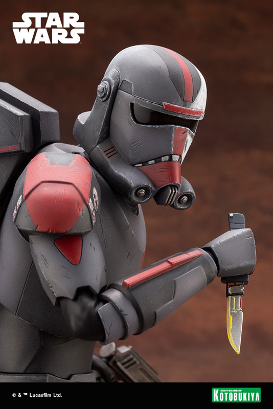 ARTFX Star Wars Bad Batch Hunter THE BAD BATCH 1/7