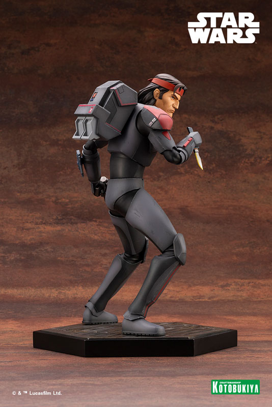 ARTFX Star Wars Bad Batch Hunter THE BAD BATCH 1/7