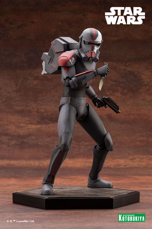 ARTFX Star Wars Bad Batch Hunter THE BAD BATCH 1/7