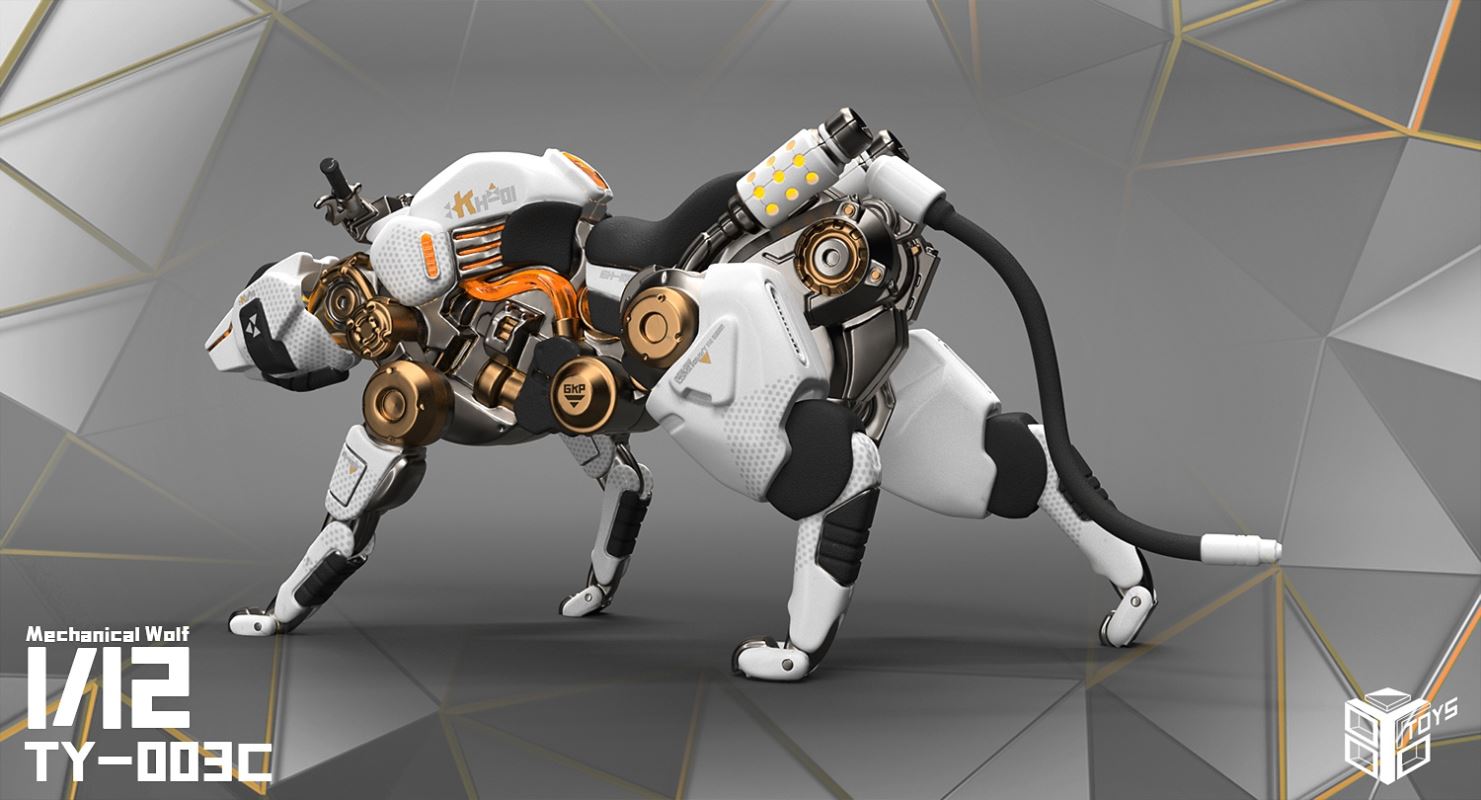 Mechanical Wolf 1/12