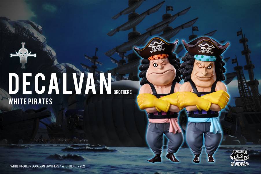 Decalvan White Pirates - One Piece