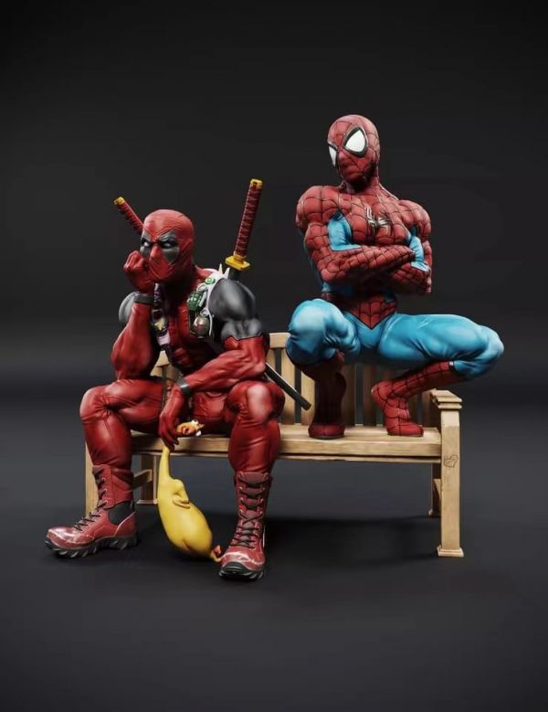Custom Spiderman & Deadpool