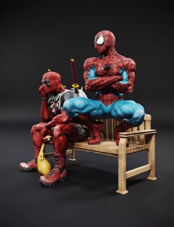 Custom Spiderman & Deadpool