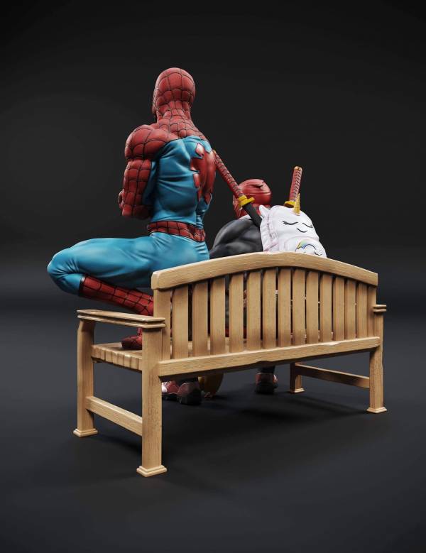 Custom Spiderman & Deadpool