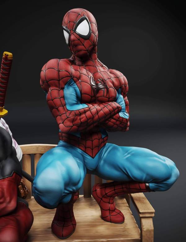 Custom Spiderman & Deadpool