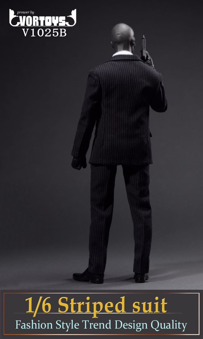 Male striped suit 1/6
