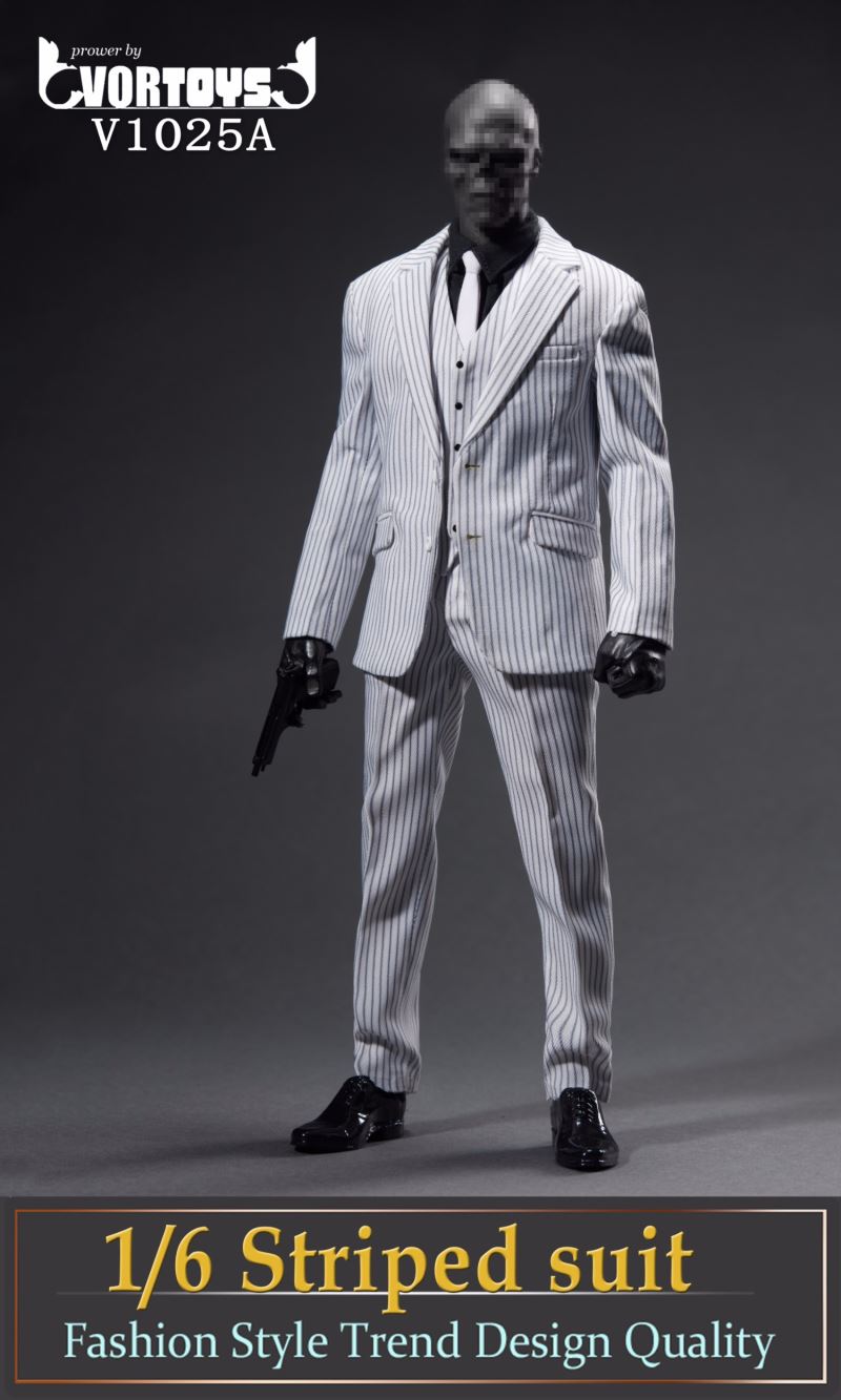 Male striped suit 1/6