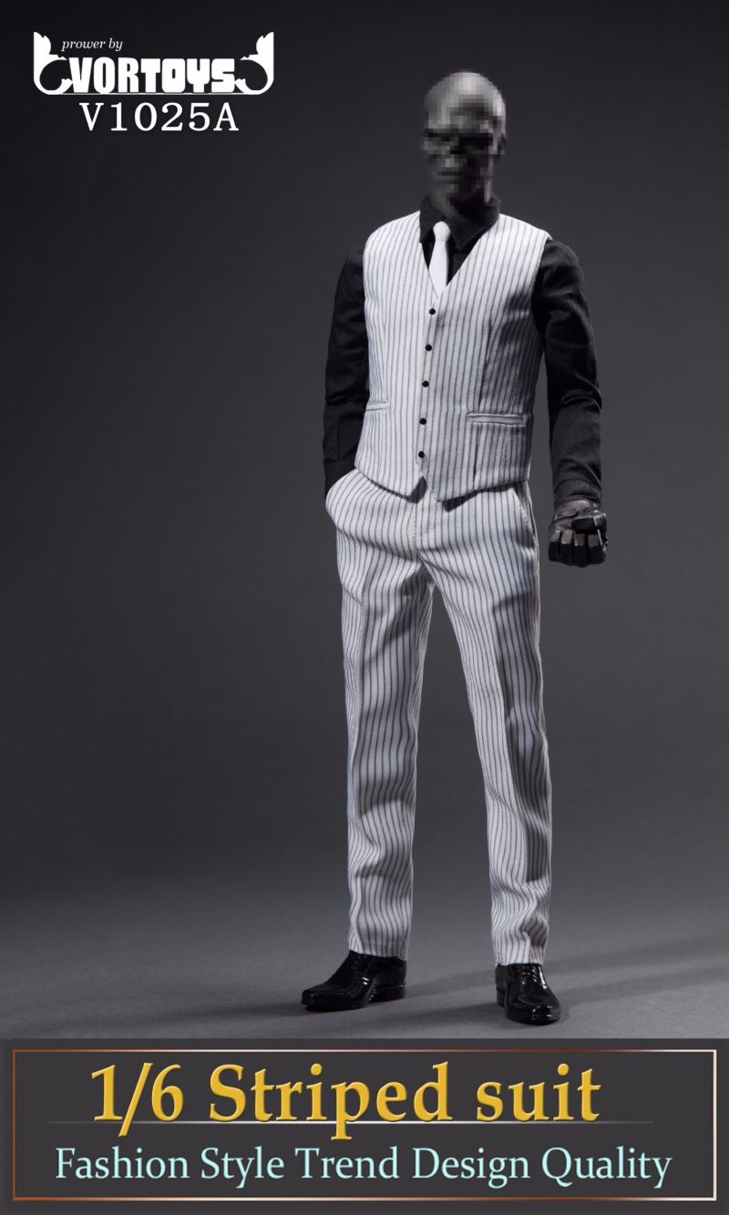 Male striped suit 1/6