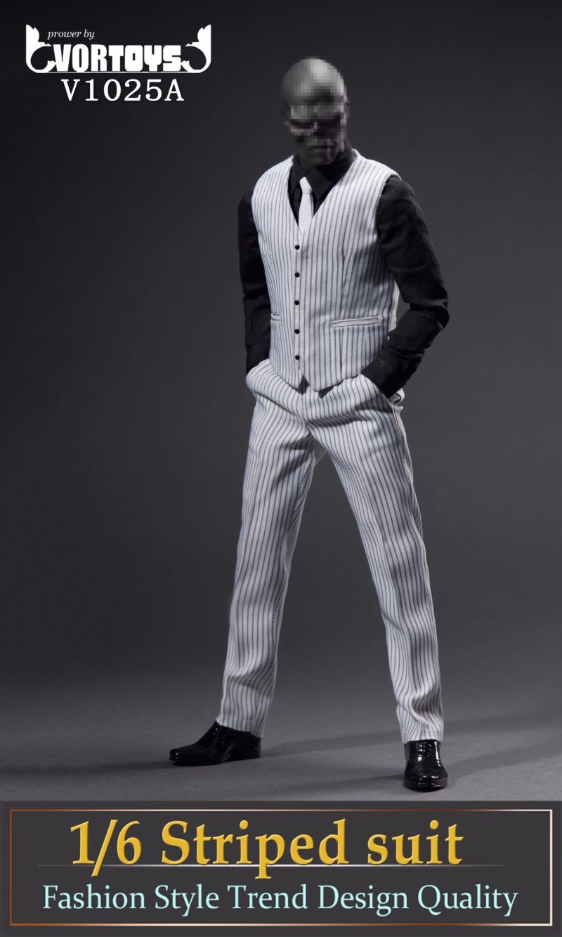 Male striped suit 1/6