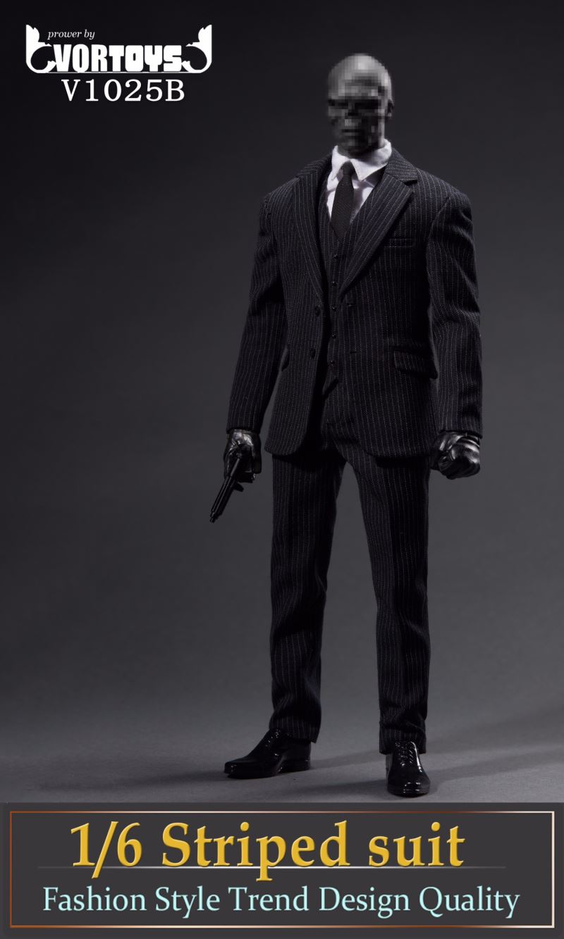 Male striped suit 1/6