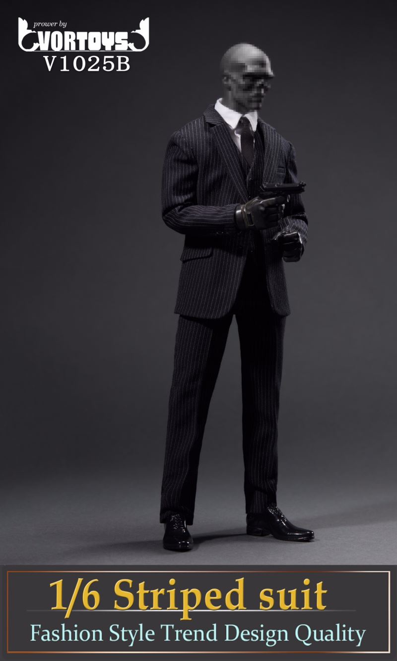 Male striped suit 1/6
