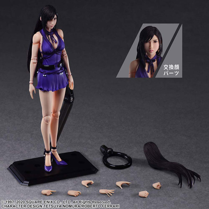 Final Fantasy VII Remake PLAY ARTS Kai Tifa Lockhart -Dress Ver.-