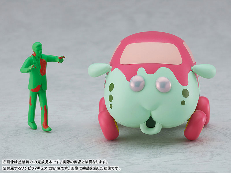 MODEROID PUI PUI Molcar Assembly Molcar Zombie Shiromo