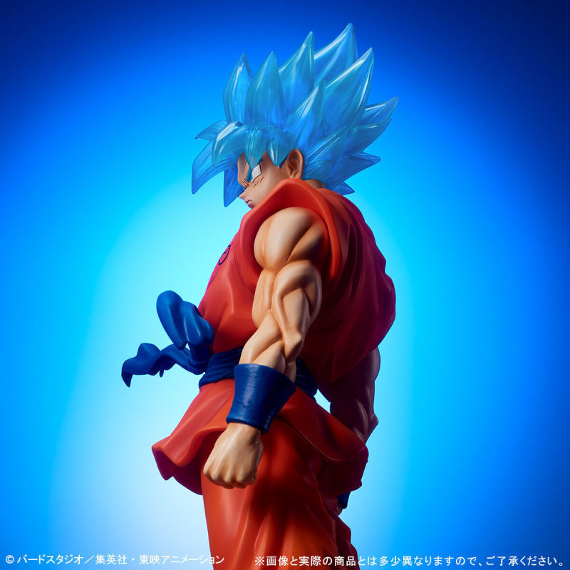 Super Saiyan Blue Goku Transparent Edition Statue