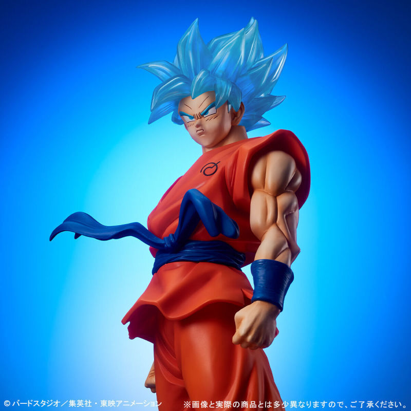 Super Saiyan Blue Goku Transparent Edition Statue