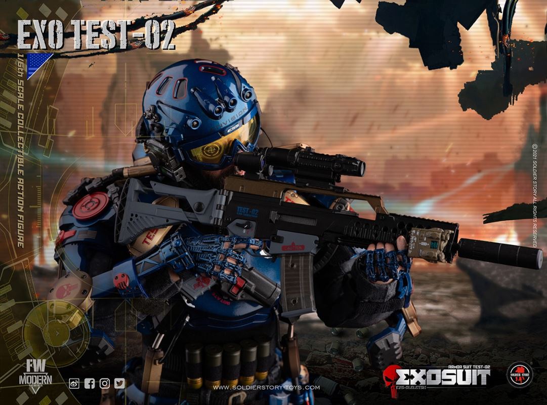 Armored Suit Test-02 Exo-Skeleton