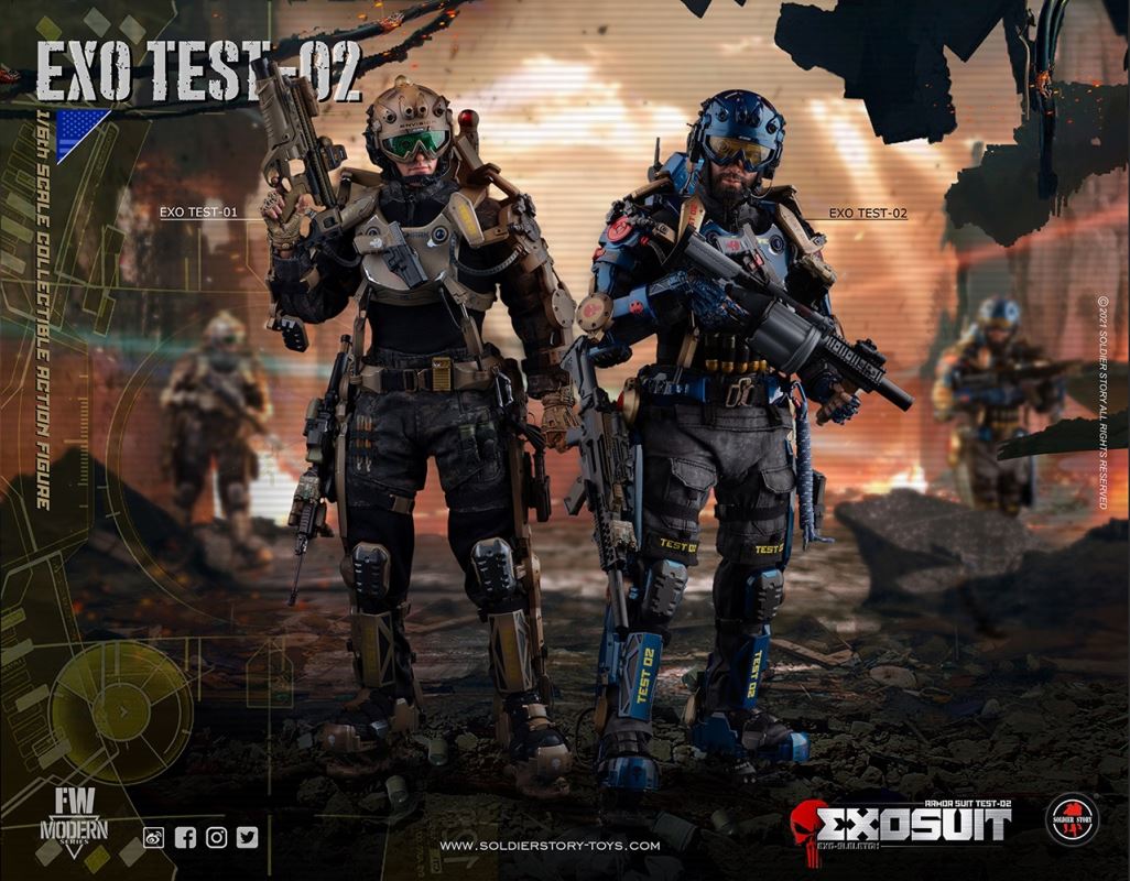 Armored Suit Test-02 Exo-Skeleton
