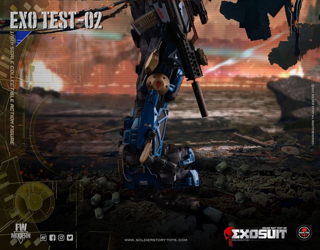 Armored Suit Test-02 Exo-Skeleton