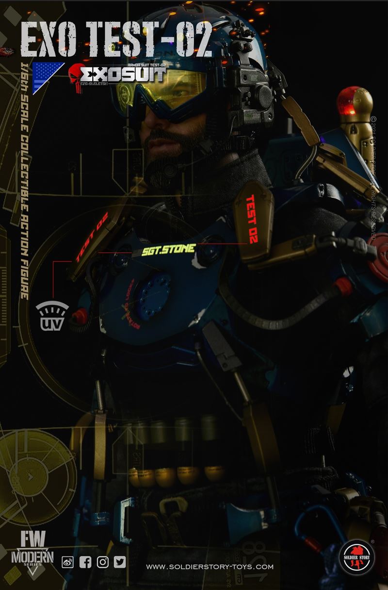 Armored Suit Test-02 Exo-Skeleton