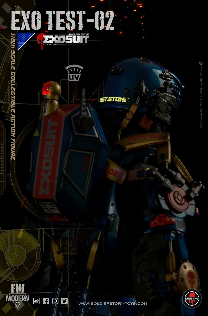 Armored Suit Test-02 Exo-Skeleton