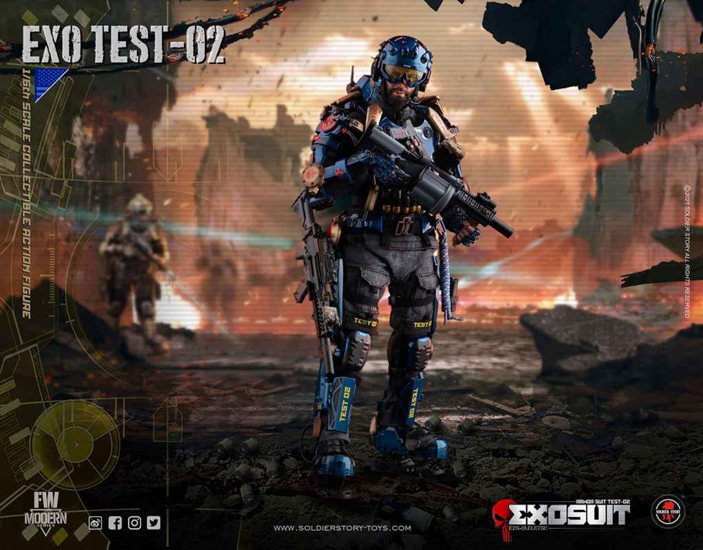 Armored Suit Test-02 Exo-Skeleton