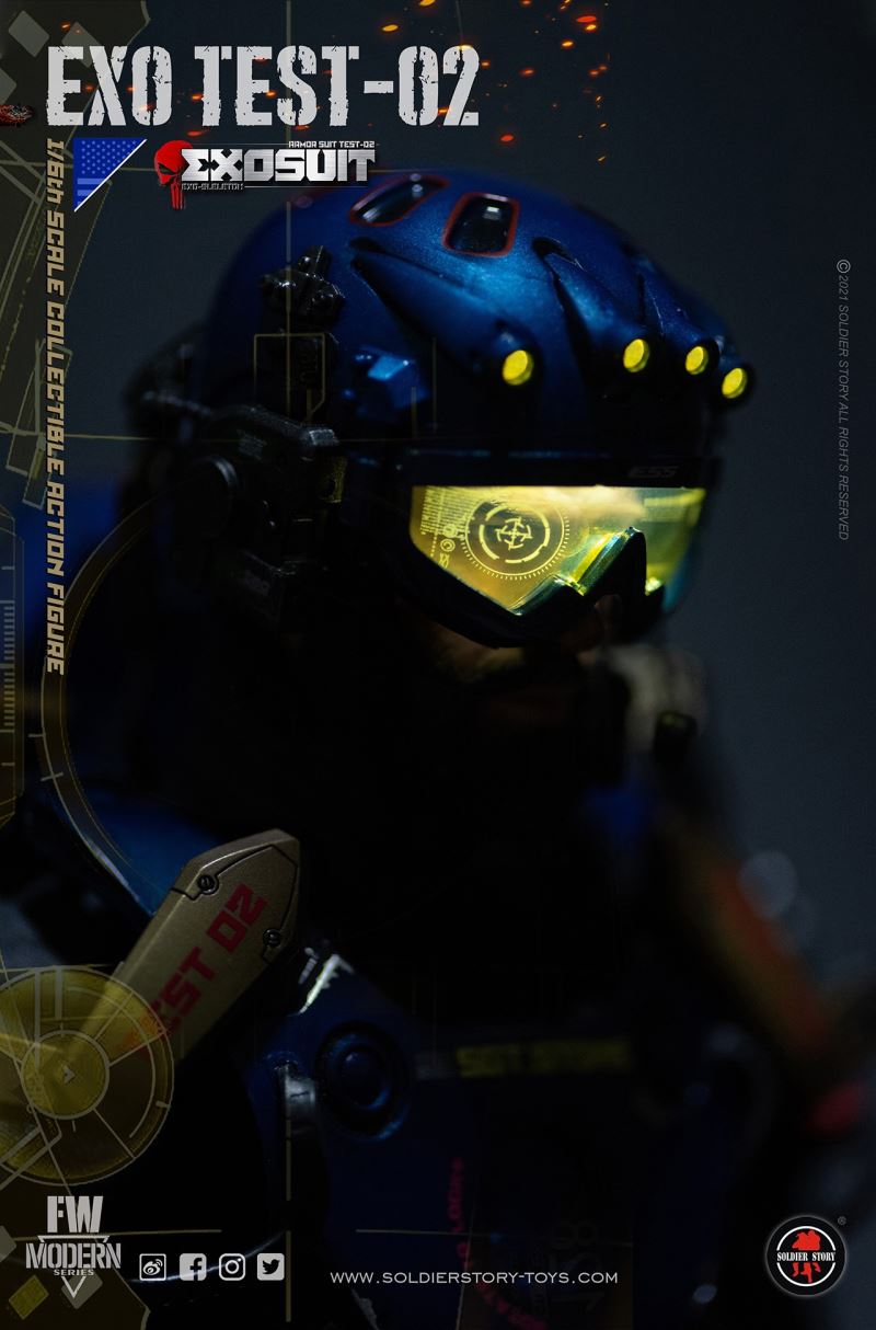 Armored Suit Test-02 Exo-Skeleton