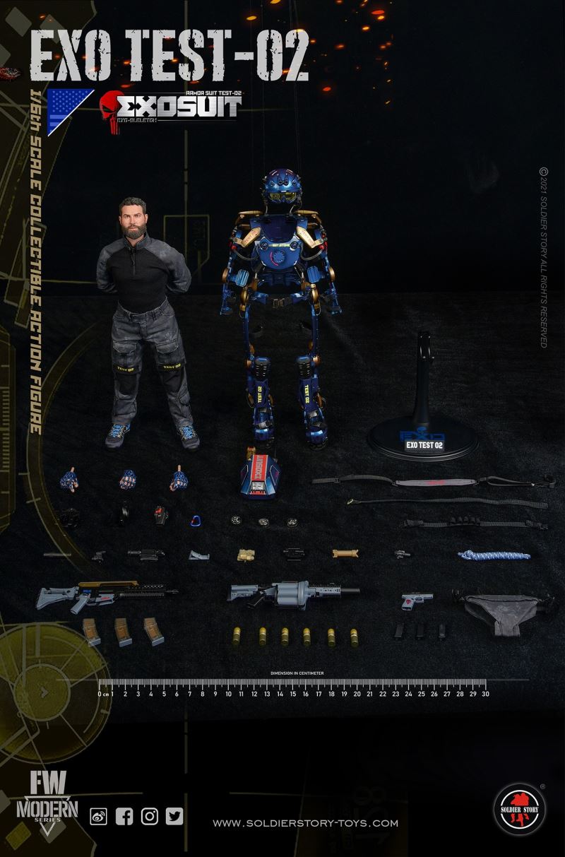 Armored Suit Test-02 Exo-Skeleton