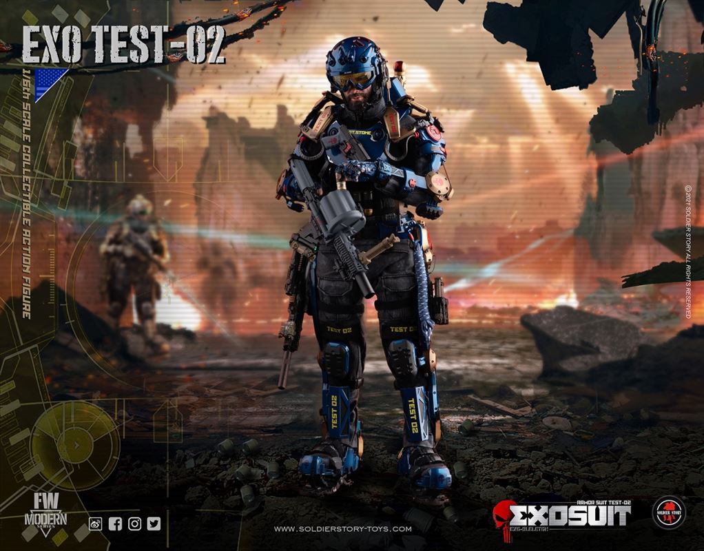 Armored Suit Test-02 Exo-Skeleton