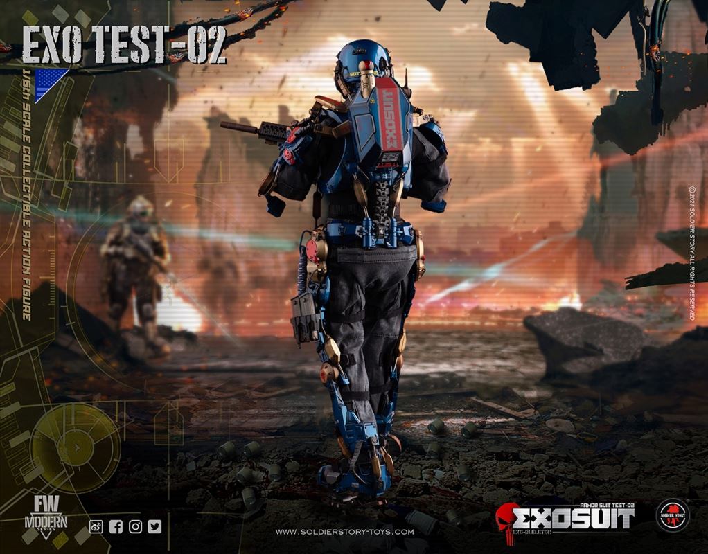 Armored Suit Test-02 Exo-Skeleton