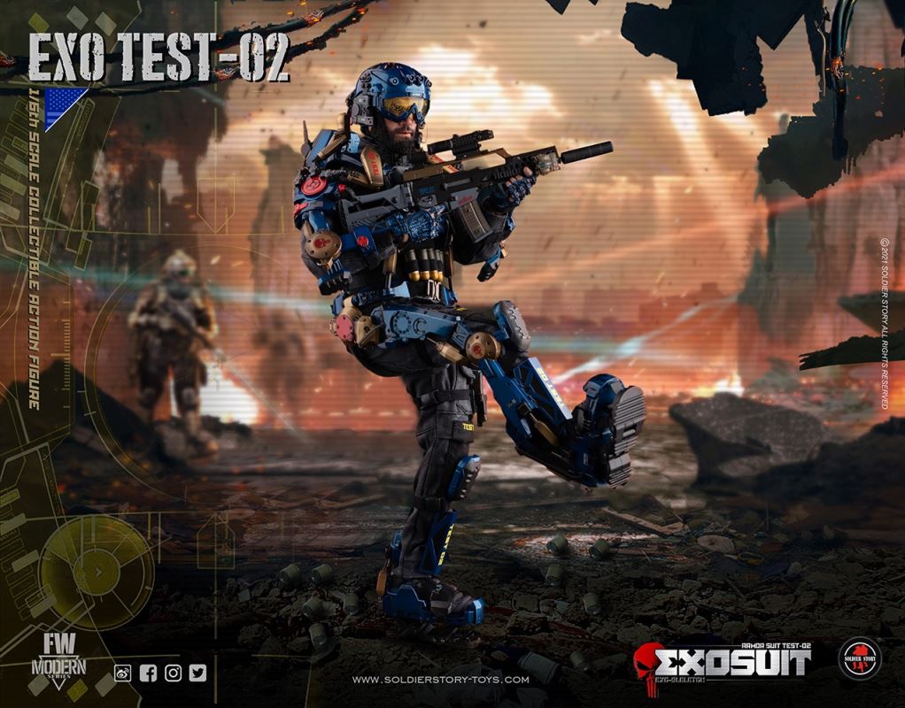 Armored Suit Test-02 Exo-Skeleton