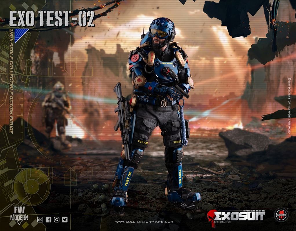Armored Suit Test-02 Exo-Skeleton