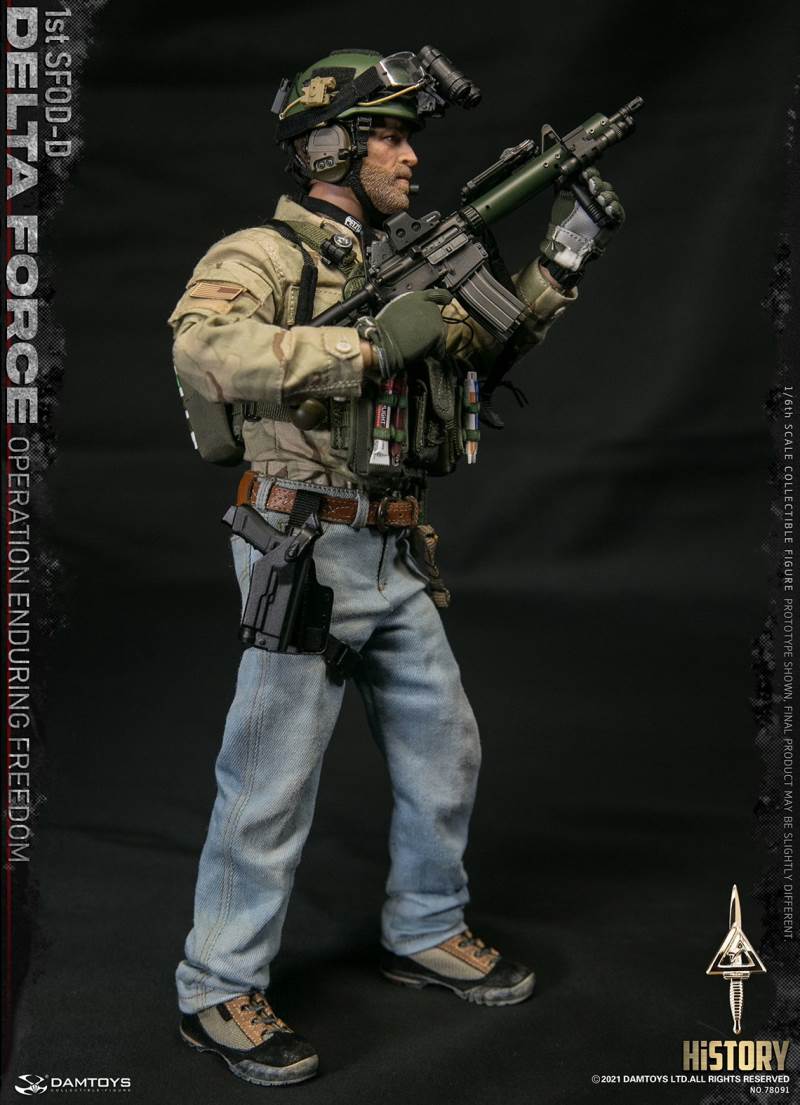 DELTA FORCE 1st SFOD-D Operation Enduring Freedom 1/6