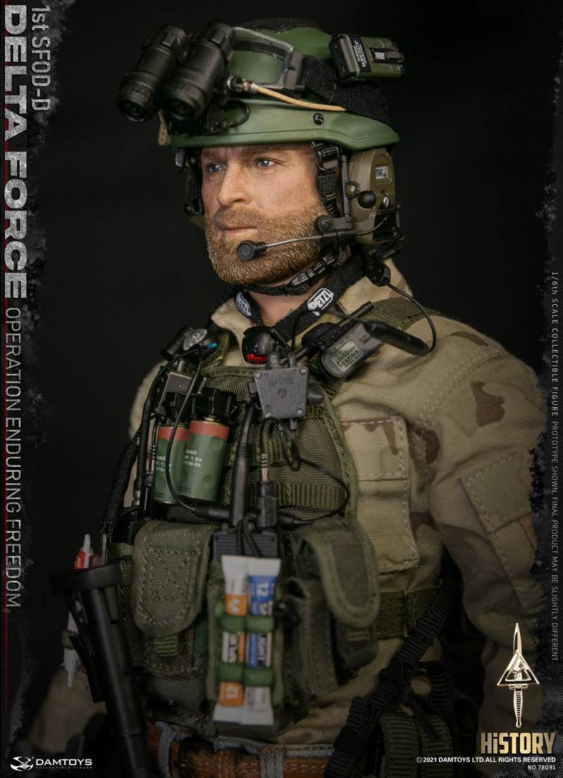 DELTA FORCE 1st SFOD-D Operation Enduring Freedom 1/6