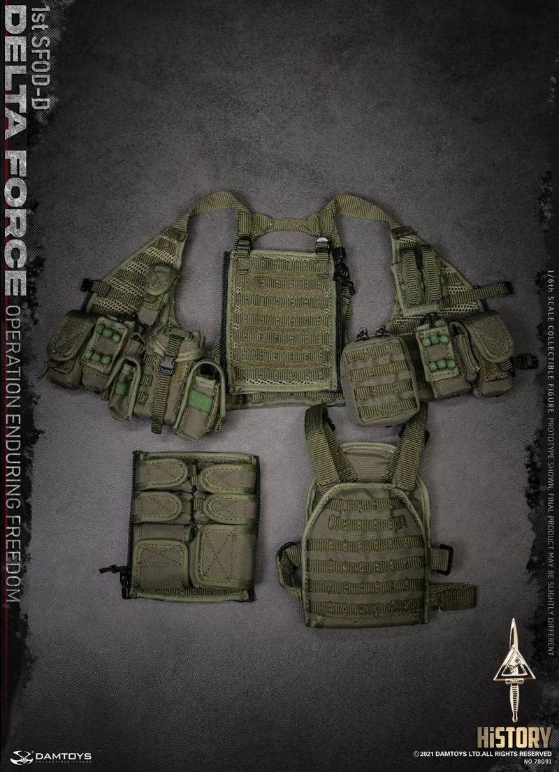 DELTA FORCE 1st SFOD-D Operation Enduring Freedom 1/6
