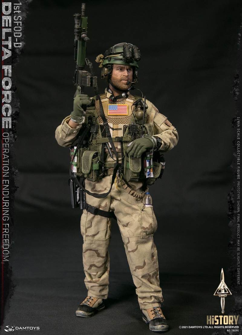 DELTA FORCE 1st SFOD-D Operation Enduring Freedom 1/6