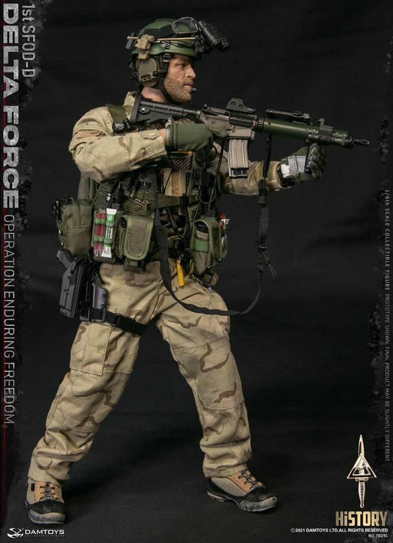 DELTA FORCE 1st SFOD-D Operation Enduring Freedom 1/6