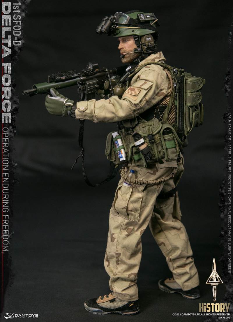 DELTA FORCE 1st SFOD-D Operation Enduring Freedom 1/6