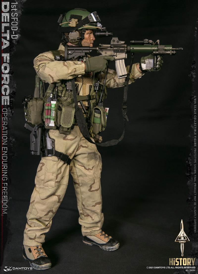 DELTA FORCE 1st SFOD-D Operation Enduring Freedom 1/6