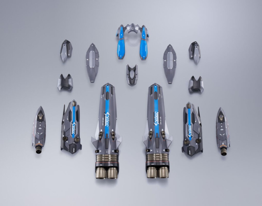 DX Chogokin VF-31AX Kairos Plus (Hayate Immelman Machine) Compatible Super Parts Set