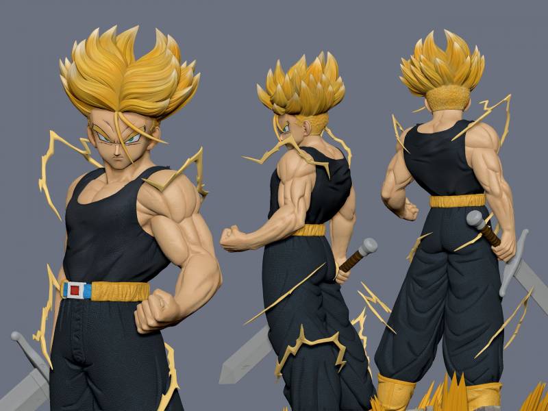 Dragon Ball Trunks 1/4