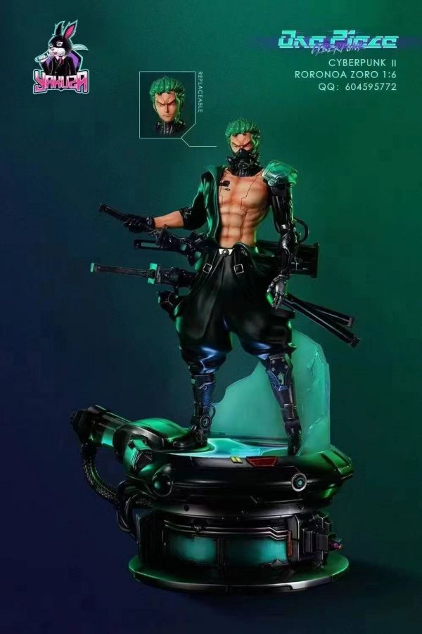 Cyberpunk Roronoa Zoro - One Piece 1/6