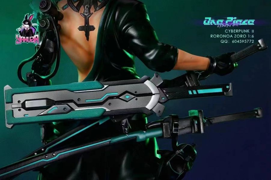 Cyberpunk Roronoa Zoro - One Piece 1/6